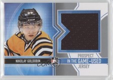 2013-14 In the Game-Used Prospect Jersey Silver Nikolay Goldobin #PJ-12 0gu