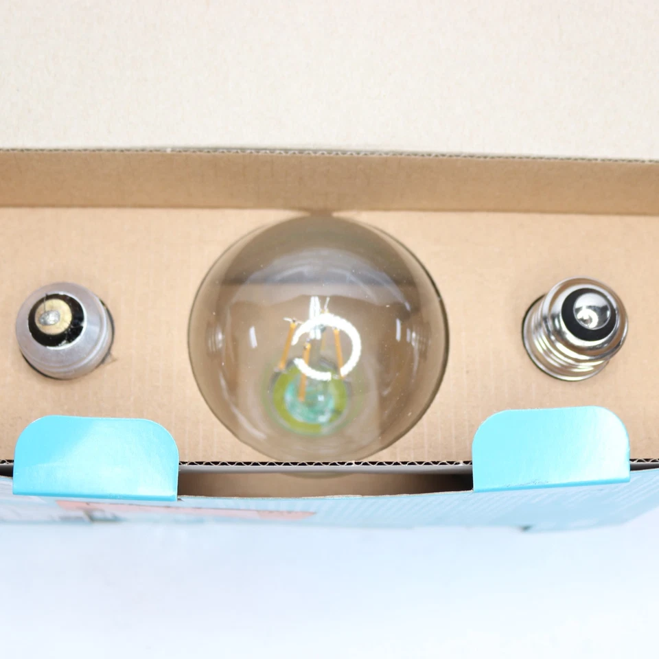 (3-Pk) Ecosmart Filament LED Vintage Edison Light Bulb Soft White 60W 1005183185 - Image 3 of 4