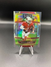 2021 Panini Select - Concourse Kyler Murray #3 Green & Yellow Prizm Die-Cut