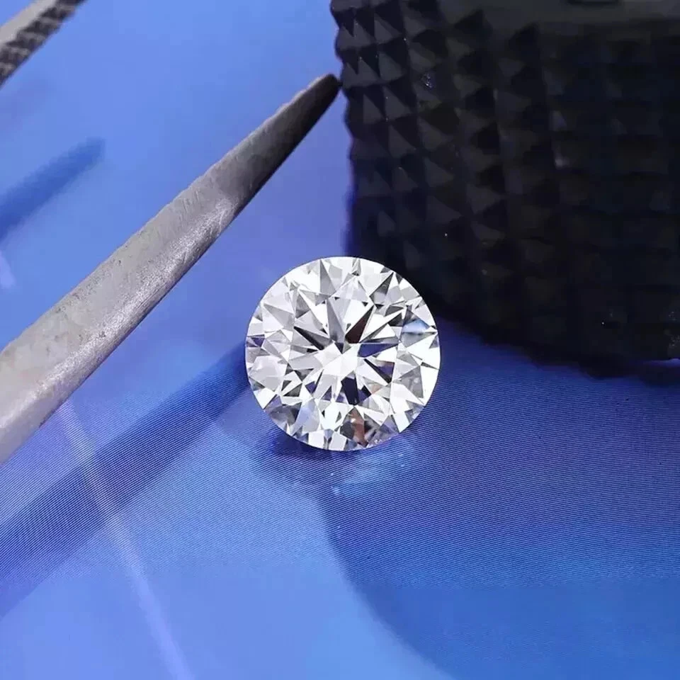 Loose 2.00 Ct Round Cut Lab grown CVD Diamond Natural D Color VVS1 Certified - Image 4 of 4