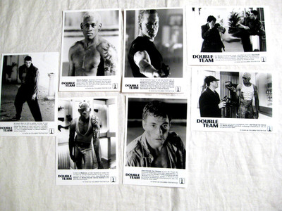 DOUBLE TEAM - 7 Pressefotos - Jean Claude van Damme Mickey Rourke Dennis Rodman
