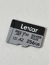 256GB Lexar Professional SILVER PLUS microSDXC UHS-I Card