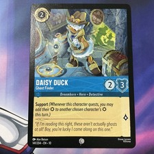 Daisy Duck Ghost Finder 141/204 Whispers in the Well Disney Lorcana Regular NP