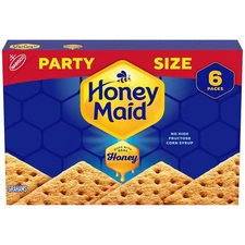 HONEY MAID Graham Crackers, Lunch Snacks, Party Size, 28.8 oz