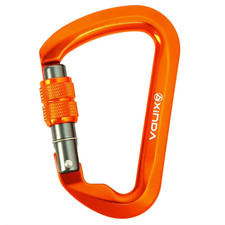 30Kn Locking Carabiner Heavy Duty D-Shaped Carabiners Rock Climbing Carabiner fo