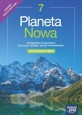Geografia SP 7 Planeta nowa neon Podr 2023 SZUBERT / Nowa Era