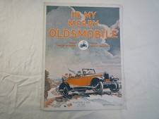 In My Merry Oldsmobile Gus Edwards & Vincent Bryan c1905 Sheet Music