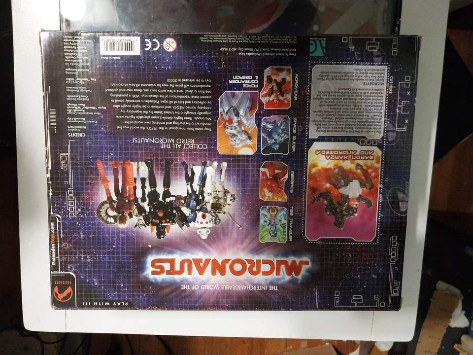 Palisades 2003 Micronauts Clear Baron Karza Andromeda Takara Microman Brand New - Image 2 of 4