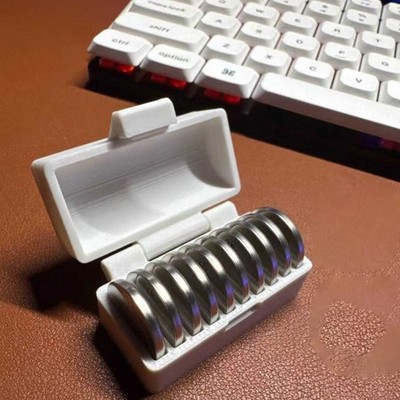 Efficient Organization Case For CR2032 Button Batteries 10 Slot Box Seccure Lid