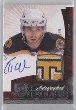 2010-11 Upper Deck The Cup Rookie /249 Zach Hamill #148 Patch Auto 4p5