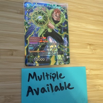 ANDROID 16 Limiter Disengaged BT14-149 SR Dragon Ball Super
