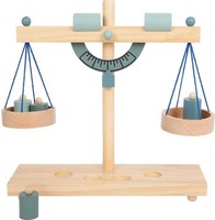 Small Foot Holz-Waage Kaufladen Balkenwaage Mit 4 Gewichten ZubehöR Ab 3