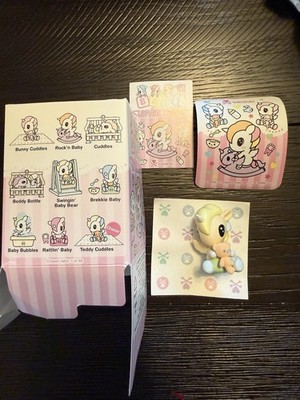 Tokidoki - Baby Unicorno - CHASER - Teddy Cuddles with Box / Sticker / Guide