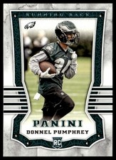 2017 Panini Donnel Pumphrey Rookie Philadelphia Eagles #122