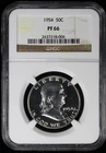 1954 Franklin Proof Half Dollar 50c NGC PF66