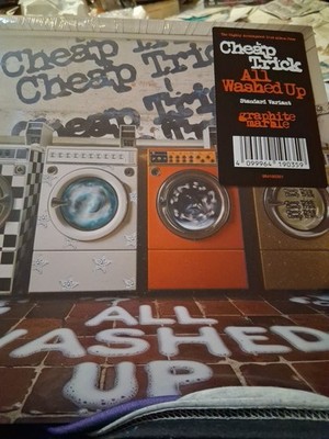 CHEAP TRICK - All Washed Up LP New SEALED graphite marble vinyl