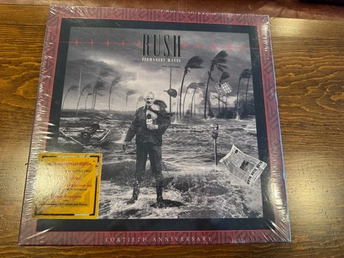 Rush Permanent Waves 40th Anniversary 2020 3LP 180g Audiophile Vinyl NEW SEALED