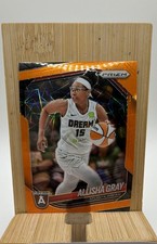 2025 Panini Prizm WNBA - Allisha Gray #16 Orange Velocity Prizm