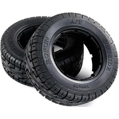 All Terrain Reifenprofile 190 X 70 Mm Für 1/5 LOSI 5IVE T KM ROVAN SLT V5 5S RC