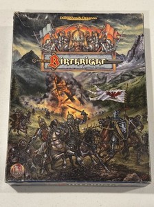AD&D 2E Birthright Campaign Box Set TSR 3100, COMPLETE - UNPUNCHED
