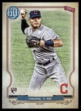 2020 Topps Gypsy Queen Yu Chang Rookie Cincinnati Reds #171