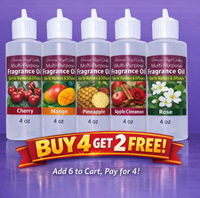 Fragrance oils for warmers  diffusers home scent candle oil 4 oz