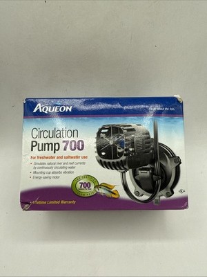 AQUEON Circulation Pump 500 for Freshwater/Saltwater Aquariums   New & Sealed!!