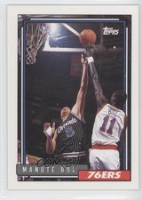 1992-93 Topps Blank Back Manute Bol #175 5hy