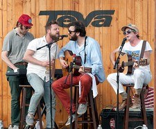 Zach Miller Toby Leaman Frank McElroy Scott McMicken of Dr Dog per- Old Photo 1