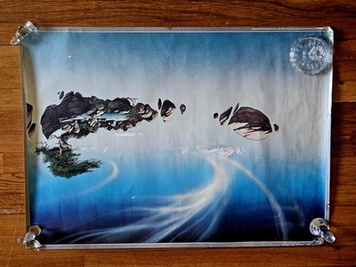 Roger Dean THE FLIGHT OF ICARUS Very Rare Poster 1977