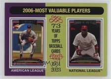 2024 Topps Heritage MVP Ryan Howard Justin Morneau #203 12g7
