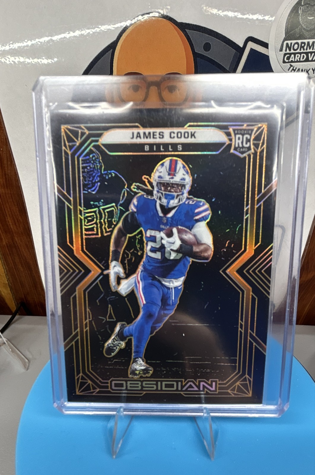 2022 Panini Obsidian - Rookies James Cook #109 Electric Etch Orange /75 (RC)
