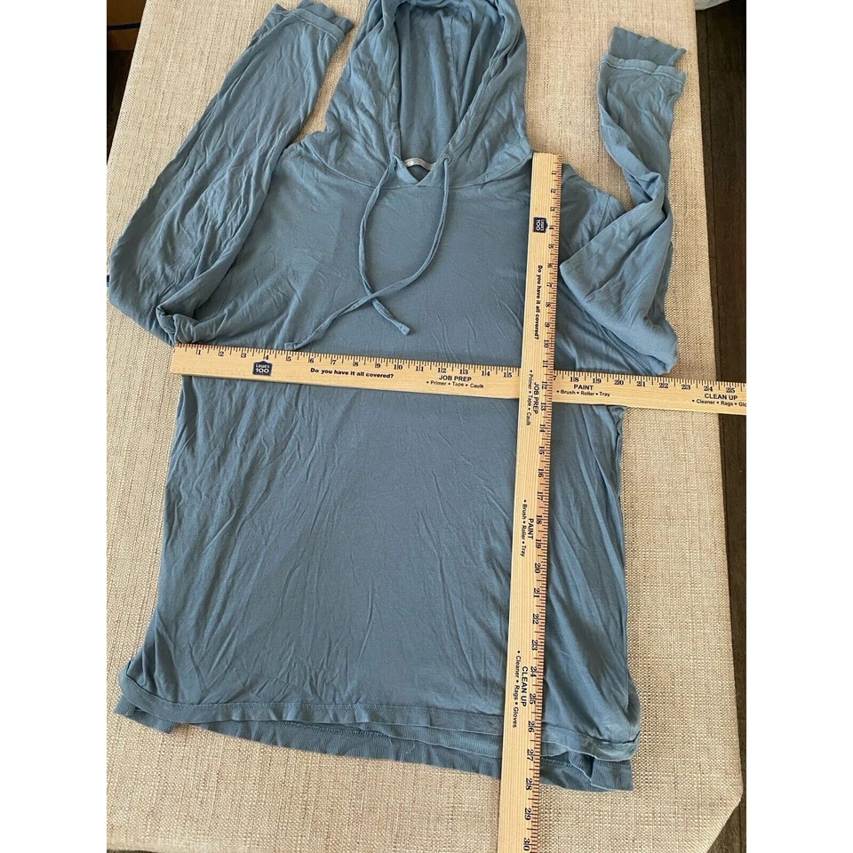 Sudadera con Capucha Pullover Doble Capa VINCE 100% Algodón Pima L Foto 2 de 4