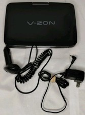 COBY V-ZON PORTABLE DVD PLAYER TFD D9109 9" with Power Cords Works