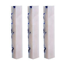 Aquabright White and Blue 3/4 in. x 3/4 in. x 5 in. Pen Blank, Pack of 3