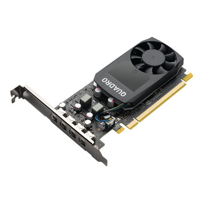 PNY NVIDIA Quadro P1000 4GB GDDR5 Graphics Card (VCQP1000-PB)