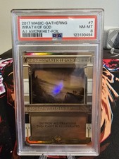 Wrath of God Masterpiece Series: Amonkhet Invocations Graded PSA 8