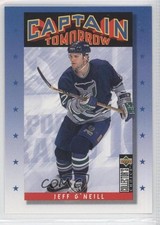 1996-97 Upper Deck Collector's Choice Captain Tomorrow Jeff O'Neill #343 0b3