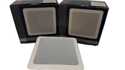 2x Apart Audio CMS15T Einbaulautsprecher installation speaker white OVP