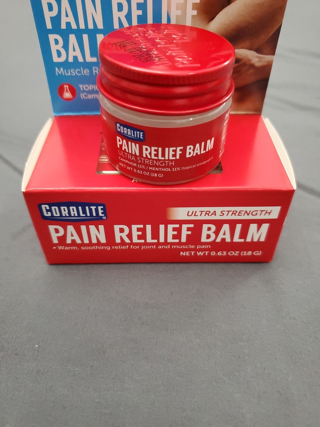 Coralite Ultra Strength Pain Relief Balm 0.63 oz New In Box