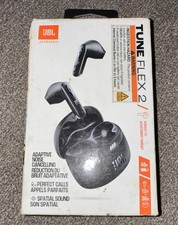 JBL Tune Flex 2 True Wireless Earbuds Adaptive Noise Cancelling NEW Sealed