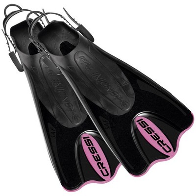 Cressi Palau SAF Schnorchel- & Schwimmflossen - Pink / XS-S
