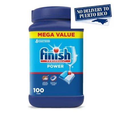 Finish Power Dishwasher Detergent Pods - Fresh Scent
