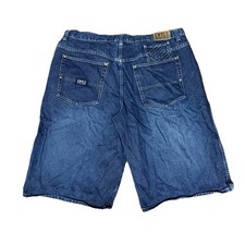 Vintage Enyce Jean Shorts Men Sz 42 Denim Jorts Wide Leg Baggy Skate Y2K Grunge