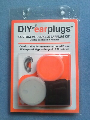 Earplugs Diy Custom Molded Silicone Earplugs Make Your Own Personal Fit Earplugs Ebay
