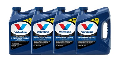 Valvoline 4 Gallons Import Multi-Vehicle Full Synthetic Auto Trans Fluid 4 x 1ga