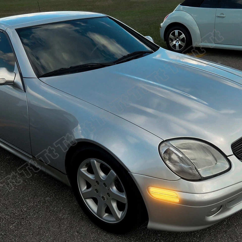 LED Bumper Side Marker Light for 98-04 Mercedes Benz SLK-Class R170 CLK320 W208 - Image 4 of 4