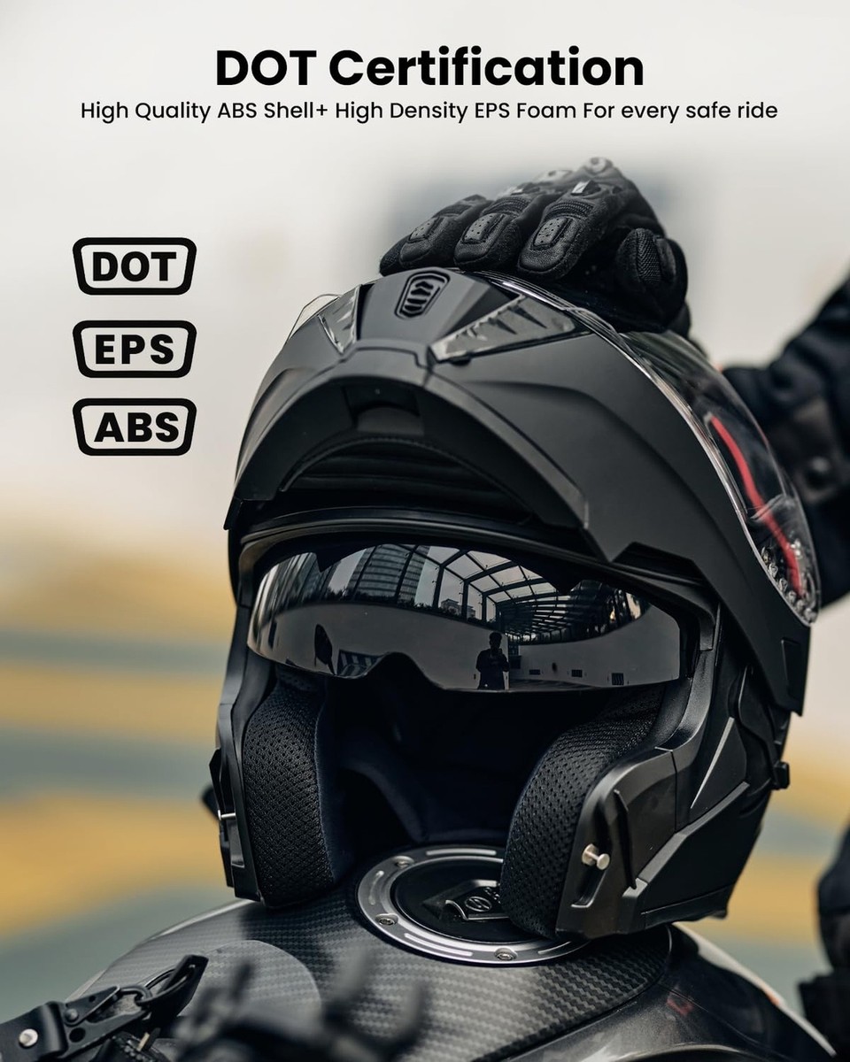 Helmet Motorcycle Adult ILM Modular Motorcycle Helmet Full Face