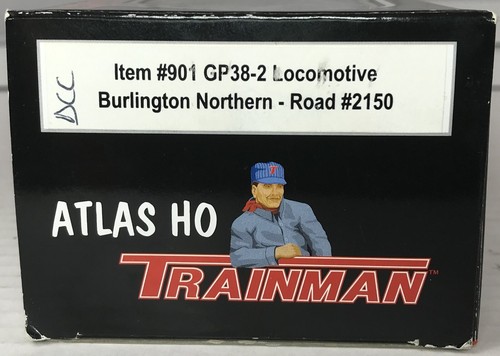 Atlas, escala HO, GP38-2, Burlington Northern, BN, #2150, DCC - Imagen 3 de 9