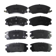 Front and Rear Brake Ceramic Pads For Chevy Equinox Pontiac Torrent Vue XL-7